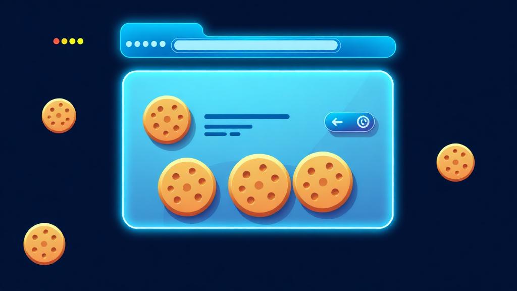 Browser window with cookie biscuits and consent toggles representing the WinPlace UK cookie policy